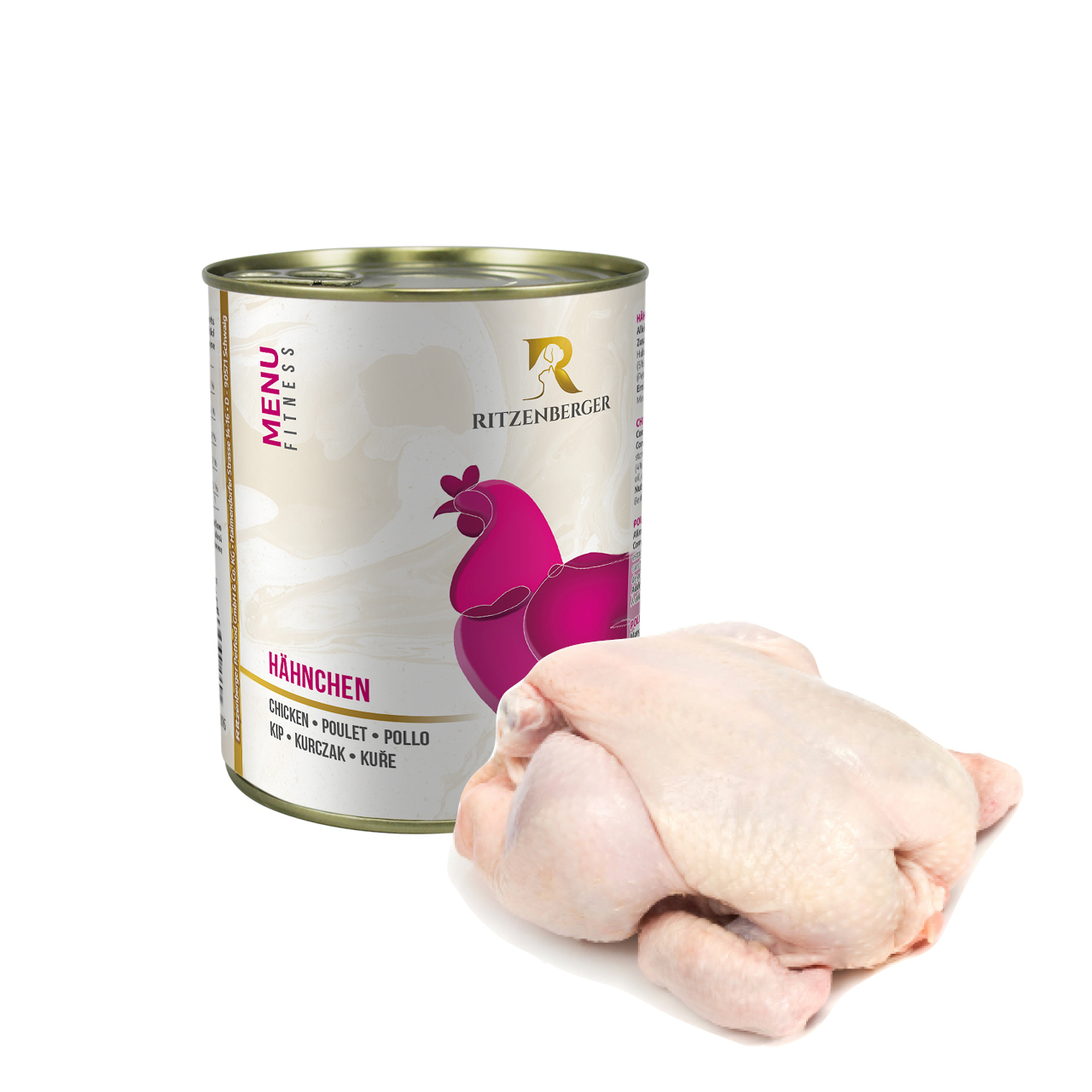 Hähnchen mit Gemüse-Hirsotto - 800g Dose